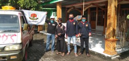 PGN Jatim makoda Mojokerto bhaksos bagi masker dan semprot Disinfektan