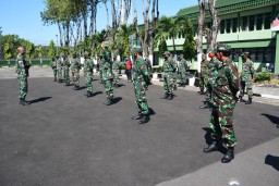 Satu Peleton Disiagakan untuk Penanggulangan Covid-19 di Surabaya