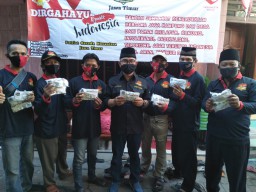 PGN Jatim Makoda Surabaya Peringati HUT Kemerdekaan RI Ke-75