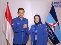 AHY Pimpin Langsung Pendaftaran Partai Demokrat Ke KPU
