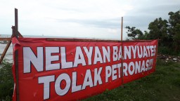 Nelayan Banyuates Tolak Pebgeboran Migas Petronas