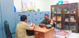 Koorfinasi Babinsa Warugunung Dengan Sekel Setempat