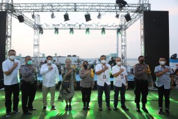 Kapolres Pelabuhan Tanjung Perak Hadiri Road To Tanjung Perak Jazz