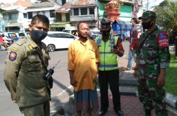 Polsek Pabean Cantikan Gelar Operasi Penertiban Masker
