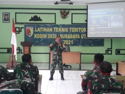 Tim Dalwaslat Latnisterdim Korem 084/BJ pantau Kegiatan Latnister di Kodim