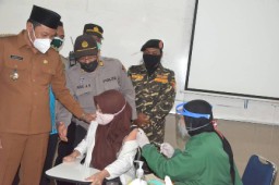 Warga Nahdliyin Sidoarjo Berpartisipasi Aktif Perkuat Herd Immunity