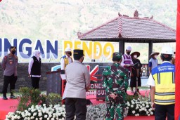 Forkopimda Jatim Dampingi Presiden Resmikan Bendungan Bendo Ponorogo