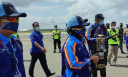 Kirab Api PON di Merauke Diarak Sepanjang 10 Km