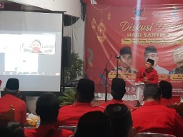 Adi Sutarwijono : Ada kesamaan Perjuangan Antara Santri Dan PDIP