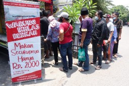 Warung Ikhlas Berkah, makan cukup bayar 2.000