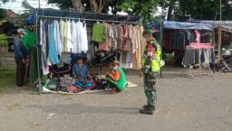 PERANAN PENTING BABINSA DALAM MENGINGATKAN PROTOKOL KESEHATAN