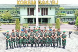 Danrem 084/BJ terima kunjungan Taruna/Taruni tingkat IV Akmil