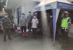 Tiga Pilar Pabean Cantian Lakukan Pengamanan Kegiatan Ibadah Jum'at Agung