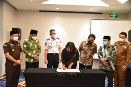 Pemkab Sidoarjo Tanda Tangani Kerjasama Parkir