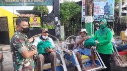 Kodim 0826 Pamekasan Berbagi Kebahagiaan Di Bulan Ramadhan