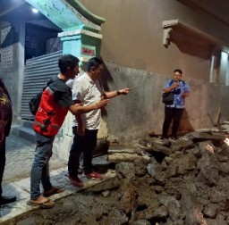 Anas Karno Harapkan Pengerjaa Box Culvert Lebih Jati-Hati