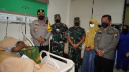Wujud peduli Danrem 084/BJ di hari jadi Bhayangkara ke 76 tahun 2022