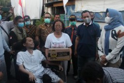 Penyandang Disabilitas di Surabaya Sampaikan Permohonan Maaf ke Presiden