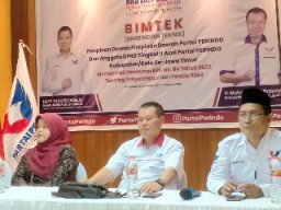 BPSDM Beri Materi Peningkatan Kualitas SDM Bagi Aleg Perindo Jatim