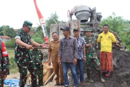 Danrem 084/BJ Tinjau Sasaran Fisik TMMD Ke-115 Kodim 0826 Pamekasan