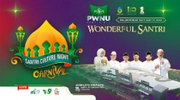 Malam ini Puncak Acara Santri Culture Nigt Carnival 2022