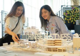 Mahasiswa Surabaya Dan Thailand Pamerkan Karya Revitalisasi Pecinan