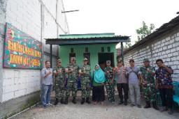 Danrem 084/BJ Tinjau Program Rehab Rumah Tidak Layak Huni
