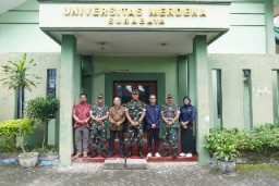 Danrem 084/Bhaskara Jaya ke Universitas Merdeka Surabaya