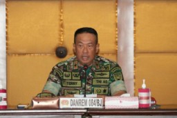 Danrem 084/Bhaskara Jaya Pimpin Rapat Koordinasi Pengamanan