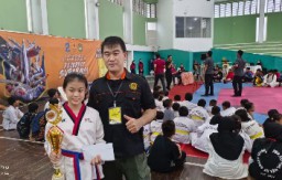 Jaguar Taekwondo Surabaya Sabet Tiga Gelar Juara Umum di Kejurkot