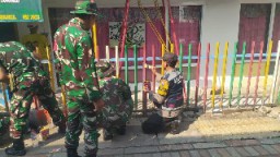 Kodim 0830/Surabaya Utara Gelar Karya Bakti TNI Wilayah