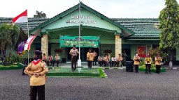 Kodim 0830/Surabaya Utara Gelar Upacara Pembukaan Persami