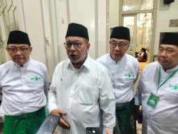 Gus Yahya Apresiasi Halal Bi Halal Warga NU di Polrestabes Surabaya