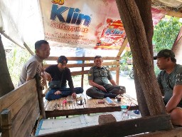 Komsos Babinsa Tingkatkan Kerjadama Menjaga Kamtibmas di Wilayah