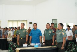 Korem 084/Bhaskara Jaya Gelar Komsos dengan Komponen di Wilayahnya