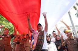 Walikota Eri Cahyadi Perankan Dua Tokoh Nasional Sekaligus