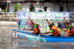 Lomba Dayung Perahu HJKS ke-729, Jadi Penanda Rebranding Wisata Perahu Air