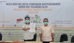 KPU Tetapkan Dua Bapaslon Menjadi Paslon Cawali Dan Cawawali