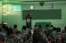 Dandim Pamekasan ajak jajarannya tetap waspada Covid-19