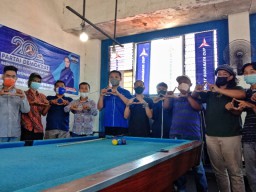 Partai Demokrat Surabaya Selenggarakan Turnamen Biliar