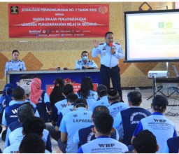 Kalapas Sidoarjo : Segala Layanan WBP Gratis