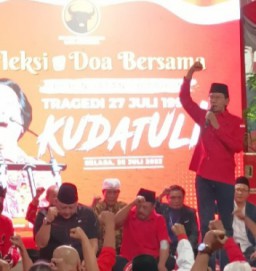 Refleksi Kudatuli DPC PDIP Surabaya Gelar Doa Bersama Lintas Agama