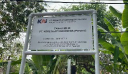 Daop 8 Surabaya Tertibkan Lahan Milik PT. KAI Seluas 1.672 Meter Persegi