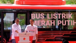 Bus Listrik Merah Putih Untuk G20 Res.i Diluncurkan