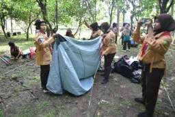 Dinkes Surabaya Beri Wawasan Kesehatan Pada Pramuka