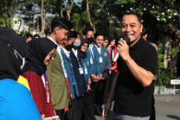 1.430 Mahasiswa Berbagai Daerah Magang di Pemkot Surabaya