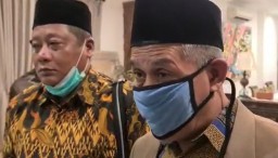 Linmas Kota Surabaya Sepakat Damai Dengan PWNU Jatim
