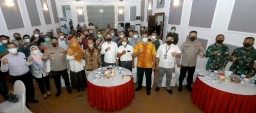 Wali Kota Eri bersama Forkopimda Surabaya “Ngopi” Bareng Tampung Aspirasi B