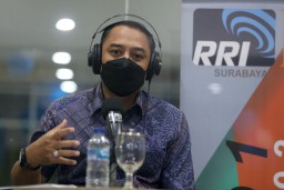 Wali Kota Eri jadi Presenter Berita di Peringatan HUT ke-76 RRI