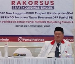 Ini Target DPW Perindo Jatim Hadapi Pemilu 2024